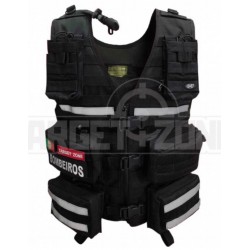 COLETE PORTA RÁDIOS 4 BOLSAS